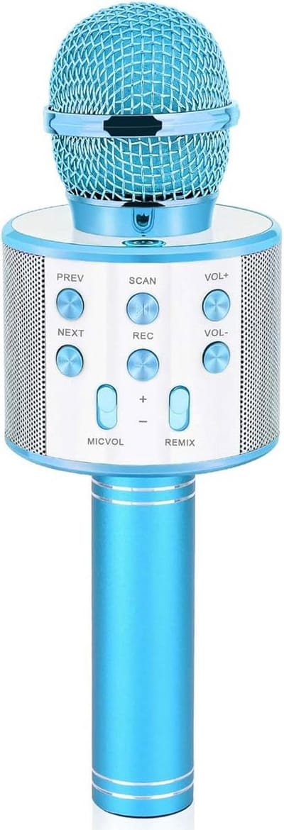 Dodosky Karaoke Microfoon voor Kinderen - Leuke en Educatieve Muzikale Speelgoed voor Jongens en Meisjes van 5 tot 12 Jaar - Verjaardagscadeau en Party Favoriet