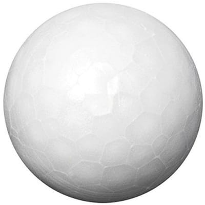 Ideen mit Herz piepschuimballen, ballen van piepschuim voor paillettentechniek, servettechniek, vilten, knutselen, doe-het-zelf, diameter: 3 cm, 10 stuks