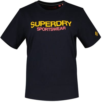 Superdry - Sportwear Logo T-shirt met losse pasvorm - Dames - T-shirts