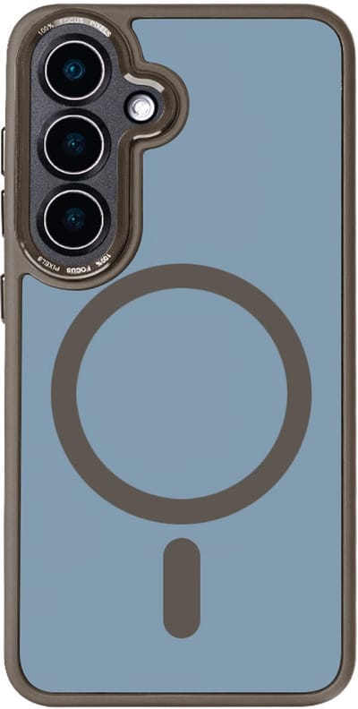 Rixus Classic 04 Case With MagSafe For Samsung Galaxy S25 S931B Brown