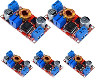 5 stuks XL4015 5A DC-DC converter module voor lithium batterij - Spanningsreductie en constante stroom