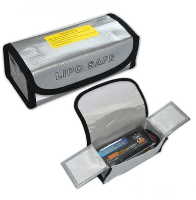 VANDAAG VERZONDEN - LIPO Safe - COR SINHO® - Brandwerende tas - Drone batterijen - Veilig opladen - Lipo opslag tas - Accu beschermhoes - Hittebestendig - Veiligheidstas - Fireproof battery bag
