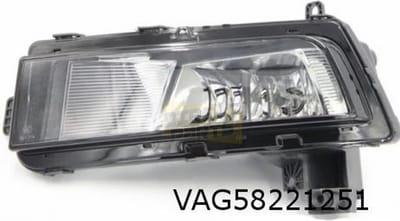 Volkswagen Touran (7/2015- 6/2017 ) mistlamp Links chrome OES! 5TA941661