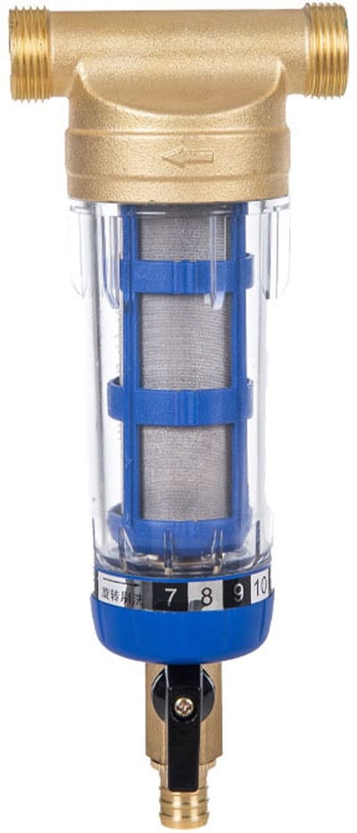 Herbruikbaar spin-on sedimentfilter - buitendraad - fonteinslang sedimentvoorfilter - sedimentfilter
