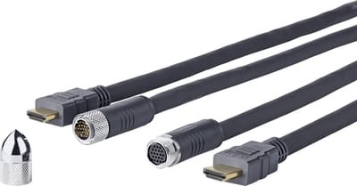 Vivolink PROHDMICW15 HDMI kabel 15 m HDMI Type A (Standaard) Zwart