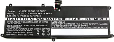 CoreParts MBXDE-BA0137 notebook reserve-onderdeel Batterij/Accu