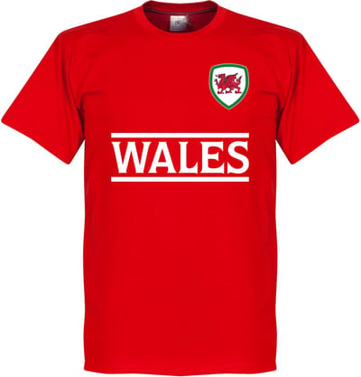 Wales Team T-Shirt - Rood - XS