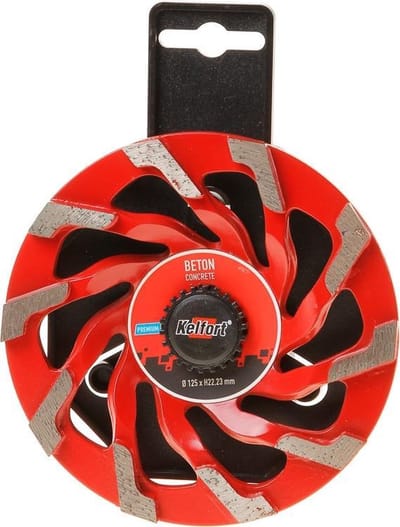 Kelfort Diamant slijpkop 125mm