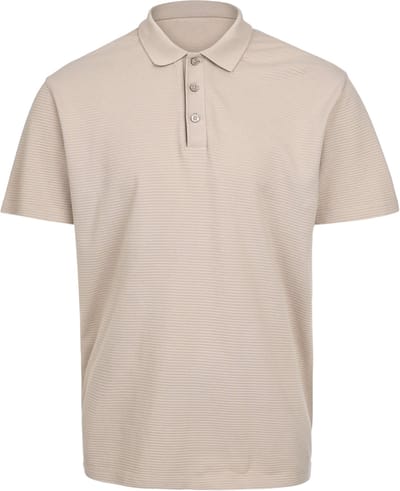Brunotti - Domo - Polo Feather Grey - Heren - 100% Katoen - Lichtgewicht - M
