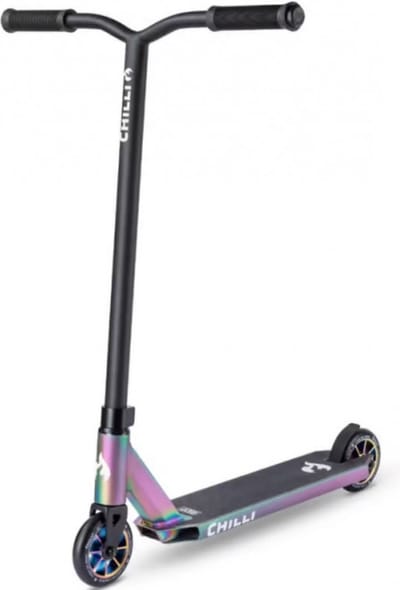 Chilli - Stuntstep - Gevorderde - Rocky - 110mm - Matt Neochrome