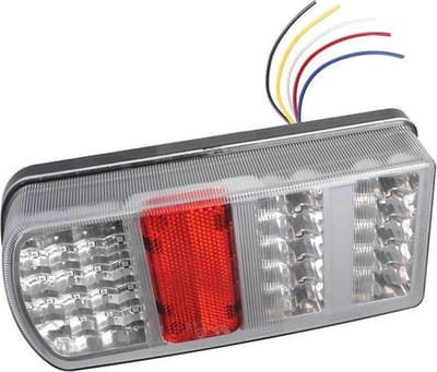 ProPlus Achterlicht aanhangwagen - 5 functies - 43-LED - 225 x 105 mm - links