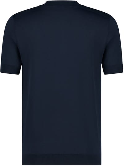 Blue Industry poloshirt korte mouw donkerblauw