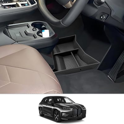 Center Console Organizer voor BMW IX I20 EV 2022-2025 - Opbergbak voor Handschoenkast en Armsteun, Auto Accessoires, Interieur Organizer, Ruimtebesparend