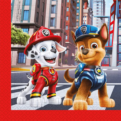 Wefiesta - Servetten - Paw Patrol Film (20 stuks)