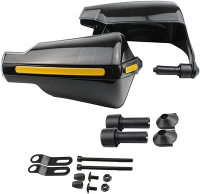 Motorfiets Handguard Windshield Deflectors voor Koude Bescherming, 7/8" Handvat Bescherming, Fiets Windbescherming en Veiligheid