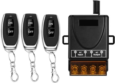 Draadloze Afstandsbediening Schakelaar Relais 30A voor AC 230V Apparatuur met 100m Bereik