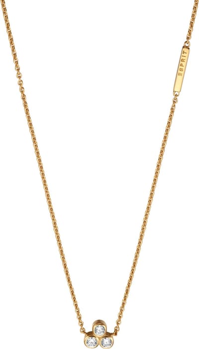Esprit ESNL00191242 Play Collier - Zilver geelgoudverguld - Goudkleurig