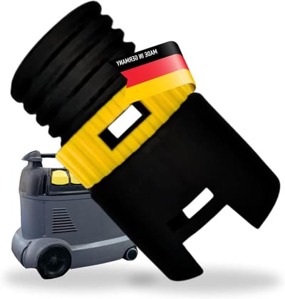 Gereedschapsmof Stofzuiger - Adapter Zuigslang - Elektrisch Gereedschap Aansluiten - Met Luchtkrachtregeling - DN 35 - Zwart