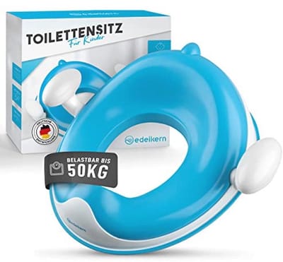 Ergonomische Kinder Toiletbril met Handgrepen - Universele Wc-opzetstuk voor Veilig Gebruik en Spatbescherming tot 50 kg
