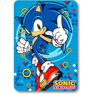 Sonic Gold Ring Fleece deken 100 x 140 cm