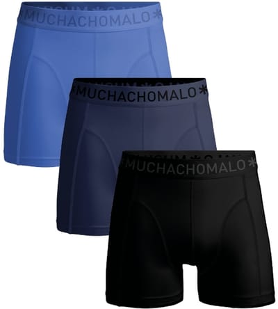 Muchachomalo Boxershort heren – 3 Pack – 95% Katoen – Heren Ondergoed – Kleding – Stevig Ondergoed – Onderbroeken Heren