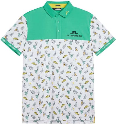 J.lindeberg Jeff Pga Korte Mouw Poloshirt Wit S Man
