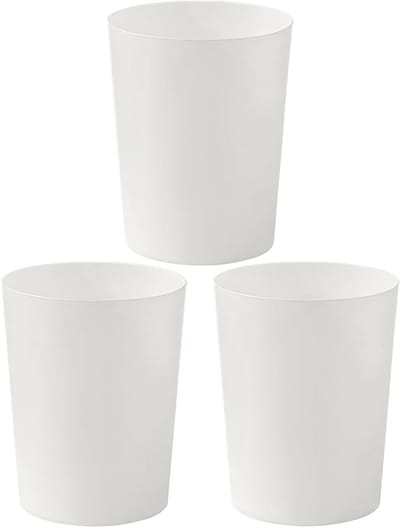 Afvalbak Set van 3 - 7.2L Prullenbak voor Keuken, Badkamer, Thuis