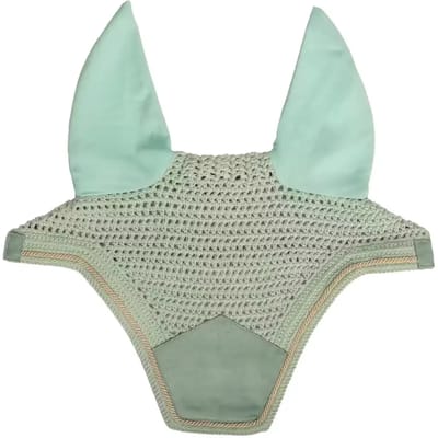 Vliegenkap voor paard van velours Kentucky Horsewear Wellington