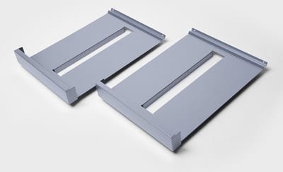 Brochure Legplanken Staal voor Mobiel Folderrek en Wandbrochure Rek - Syna BRSX2