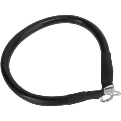 4AWG Aardingsdraad Sterke Taaiheid Zacht Slijtvast Hoge Temperatuur Bestendig Batterijkabel voor Campers Boten Auto'sB black