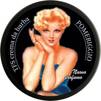 Tcheon Fung Sing scheer crème zeep Barb-OSE' Pomeriggio 75ml Pinups