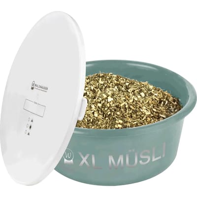 Waldhausen Muesli Schaal Met Deksel Xl - Stalbenodigdheden - 8 l Groen