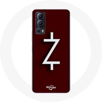 Coque - Vivo - Y72 - Souple - Logo Z Ozark Saison 4 - Rouge et Blanc blanc
