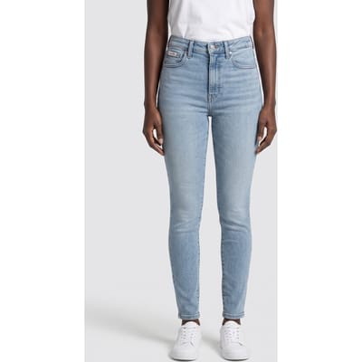 Calvin Klein Mid Rise Skinny Soft Jean Soft River Taglia: W27 Short | Pantaloni skinny Outlet | Donna