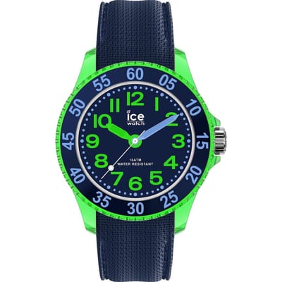 Ice-Watch ICE cartoon IW018931 horloge - Siliconen - Blauw - 28mm