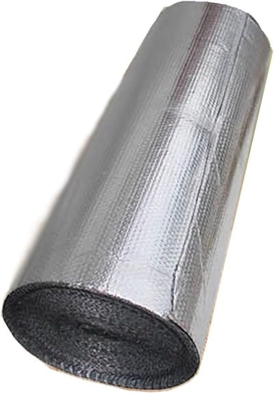 Radiator Reflector Folie - Isolatie Roll - Energie Besparen - Dubbele Aluminium Bubble - N.v.t. - Zilver