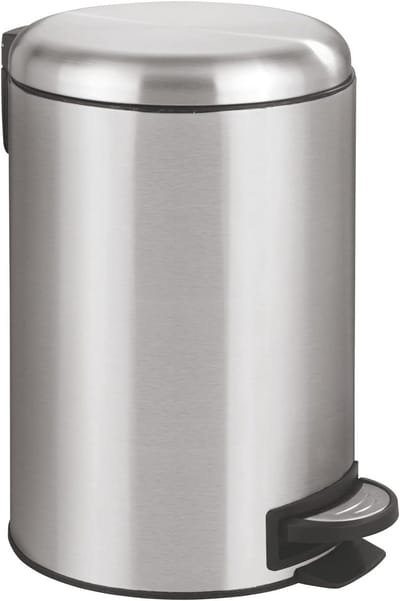 Pedaalemmer Leman 12L - RVS, Soft-Close, Elegant Design voor Keuken en Badkamer