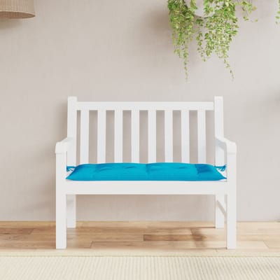 vidaXL - Tuinbankkussen - 110x50x7 - cm - oxford - stof - lichtblauw