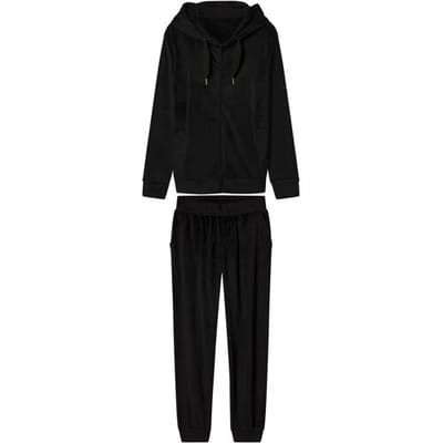 ESMARA Dames huispak (Zwart, XS (32/34))