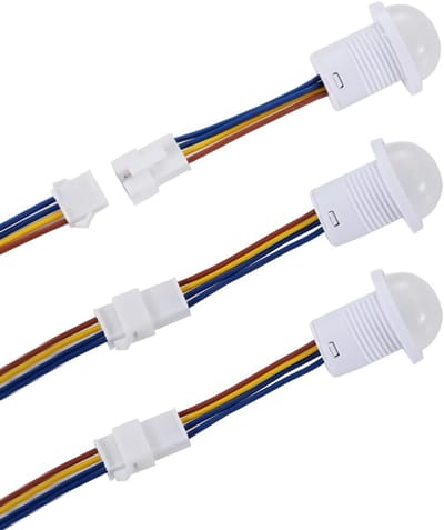 Infrarood Bewegingssensor Schakelaar 3 Stuks voor Binnen - 110V/220V PIR Sensoren