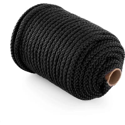 Rol van 50 meter psychomotorisch touw Softee Black ÚNICA