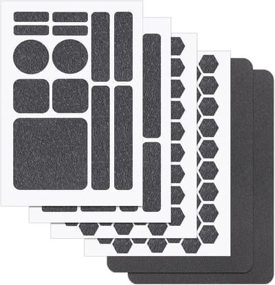 6 Stuks Anti-slip Telefoon Grip Tape Stickers, Waterdichte Zelfklevende Grip Strips voor Telefoons, Gamecontrollers en Gladde Apparaten (Grijs)