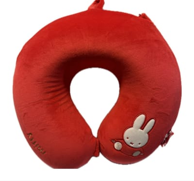 Nijntje nek kussen rood, Reiskussen, Nek kussen, Nijntje , Miffy, Nekkussen