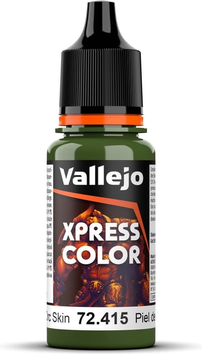 Vallejo Hobbyverf Acrylverf - 72415 Xpress Color - Orc Skin - Acryl - Verf flesje - 18 ml