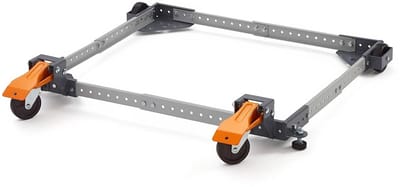 Mobiele Basis - Gereedschapswagen Rolbaar - Werkplaats Organiseren - Verstelbaar Plat Ontwerp - Tot 180 kg - Zilver