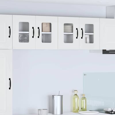 vidaXL - Vaatwasserpaneel - Kalmar - Wit - 60 - x - 31 - x - 40 - cm - Bewerkt - hout