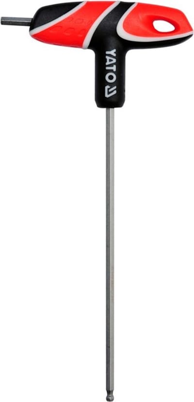 Yato - Inbussleutel - 4mm - Stalen Handgreep - Professioneel Gebruikt