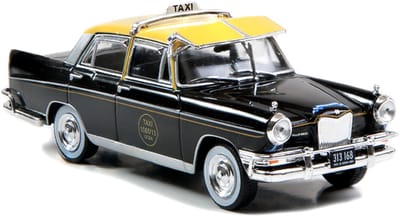 Atlas SIAM Di Tella - Modelauto - Schaal 1:43 - Zwart/Geel