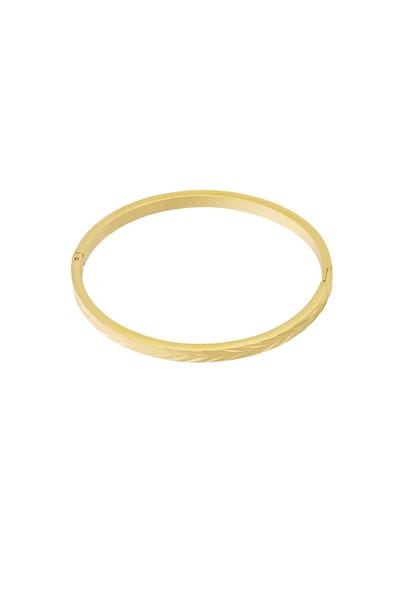 Goudlief Roestvrijstalen armband Geometrisch - Dagelijks - Roestvrij staal - Verkleurt niet - Cadeau - Goudlief.nl