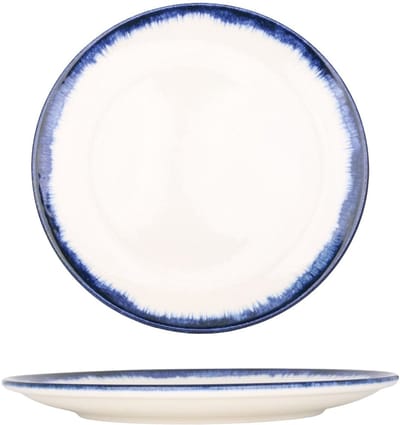 Kütahya Porselen Dinerbord - Azure - Porselein - 25 cm - set van 6